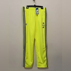 New Yellow Adidas Bored Ape Yacht Club Punks Neon Track Pants HZ4527 sweatpants